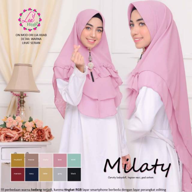 Milaty hijab by lia hijab