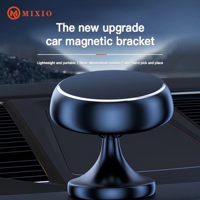 MIXIO Car Magnet Phone Holder Universal|Magnetic Air Vent / Dashboard