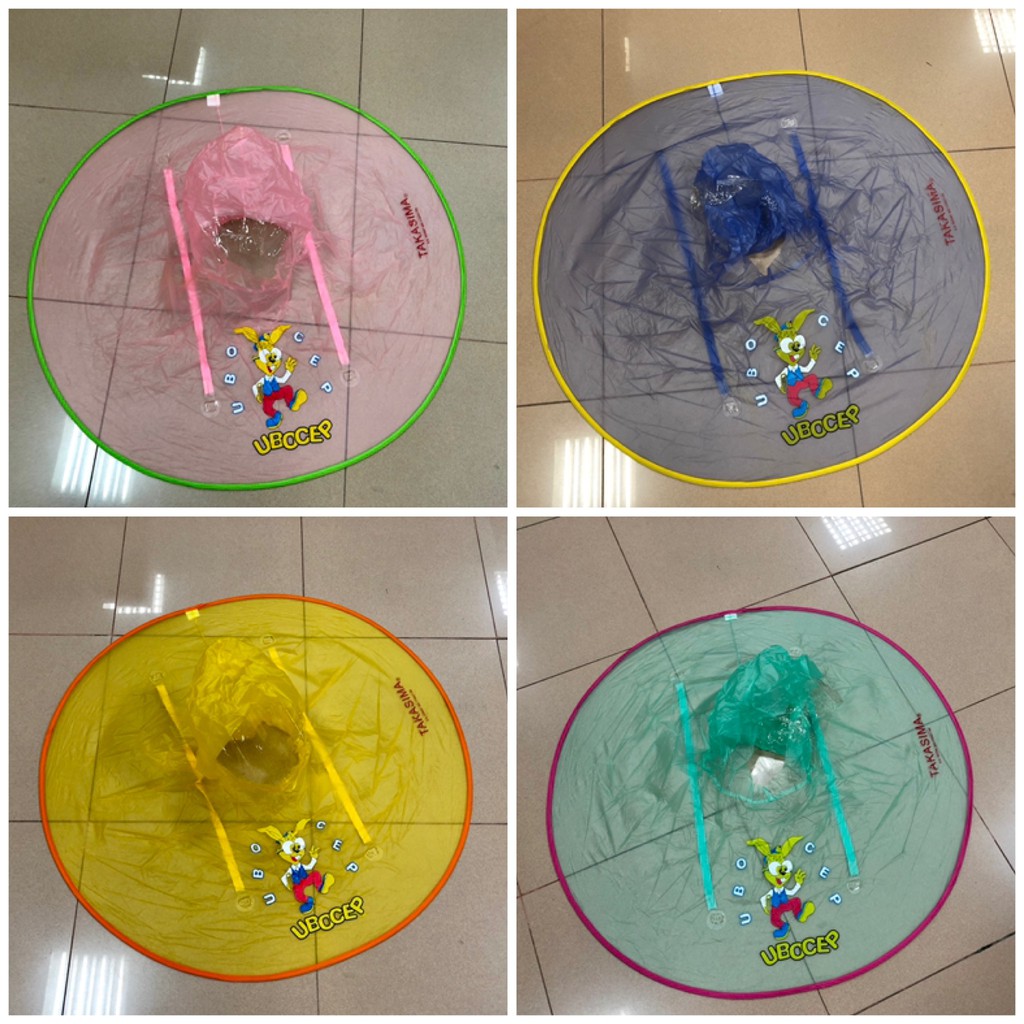 Topi Hujan / Jas Hujan / Payung Hujan Anak Dewasa