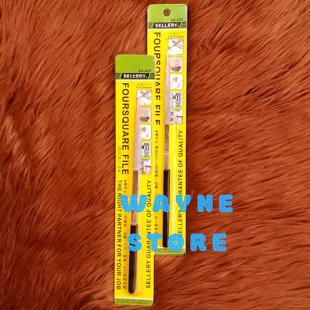 

KIKIR DIAMOND SEGIEMPAT / FOURSQUARE FILE 8 x 215 mm SELLERY 04-437