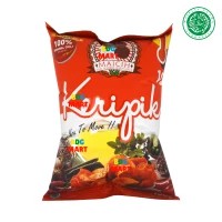 

Maicih Keripik Singkong Level 10 Maicih Axl Hadap Samping Halal MUI - 100gr