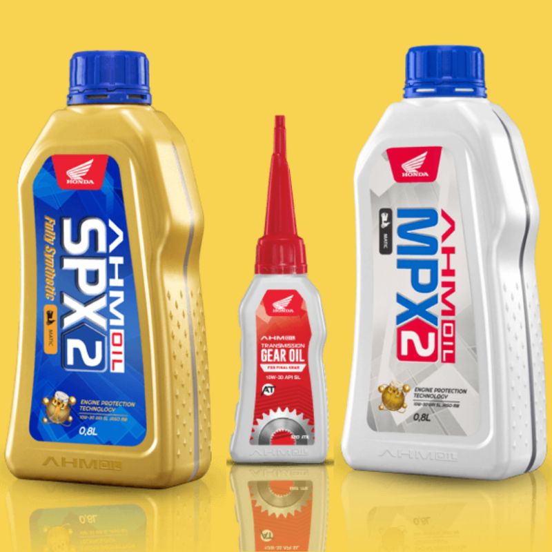 Oli Mesin dan Gardan Matic Honda Mpx 2 SPX SPX2 Mpx2 Beat Vario Scoopy Genio 110 125 150 FI Original