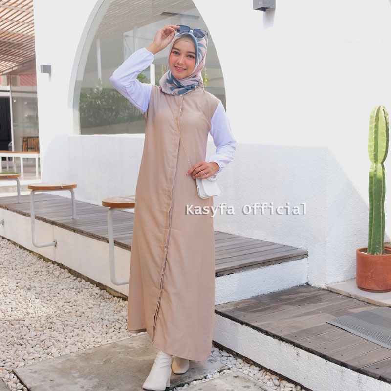 GAMIS JETTY BUSUI DAILY DRESS KOMBI WARNA