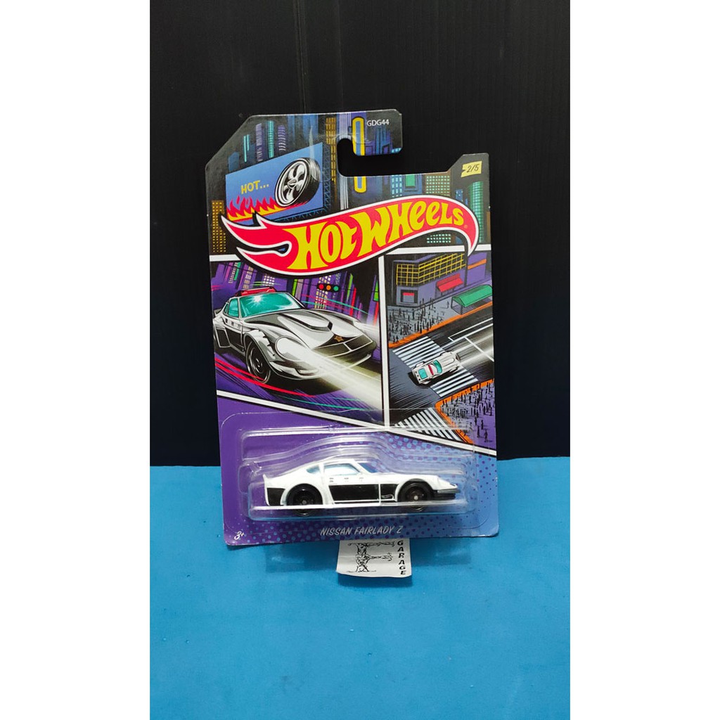 Hotwheels Hot Wheels Nissan Fairlady Z Japan Police Polisi Jepang White Putih