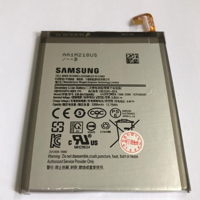 Batre Battery Baterai Samsung Original A10 M10 A750 A7 2018 EB-BA750ABU