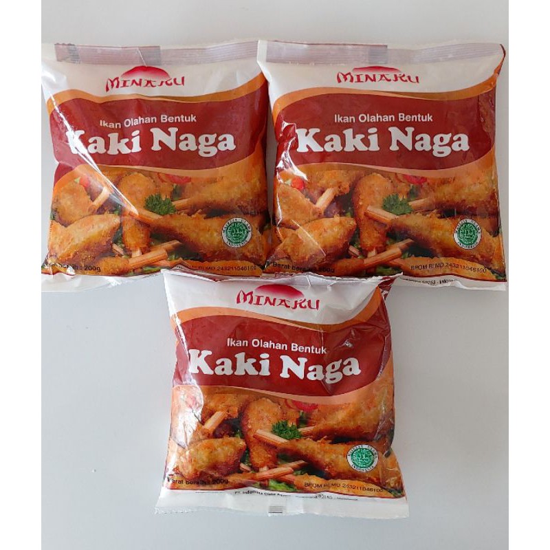 

Kaki Naga Minaku 200gr