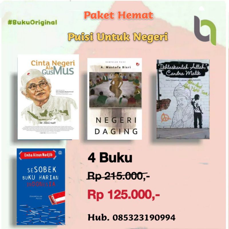 cinta Negeri ala Gua Mus Negeri Daging ikhlaskanlah Allah candra malik sesobek buku harian indonesia