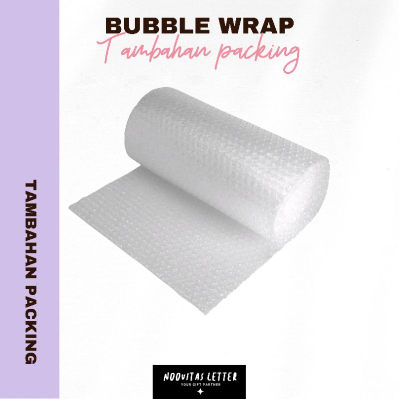 

BUBBLE WRAP (TAMBAHAN PACKING)