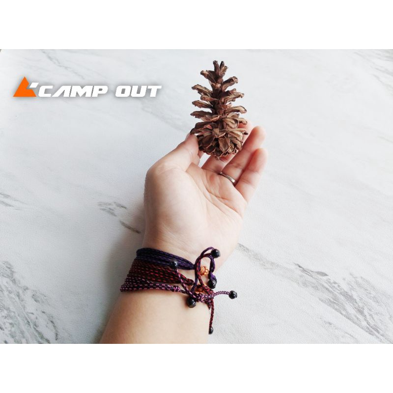 Gelang Tali Prusik 1 mm  /Gelang Gunung Unisex Pria Wanita Murah / Premium Handmade Bestfriend Couple Bracelet / Gelang etnik gunung