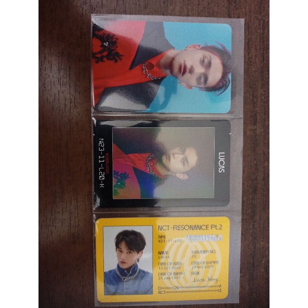 Photocard ID Card Lucas, Access card (AC) Lucas, PC kihno Departure Lucas