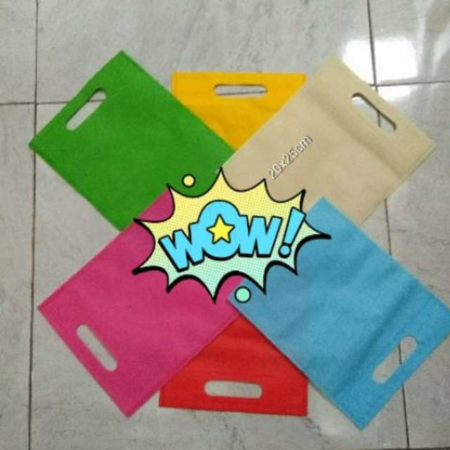 

Tas spunbond termurah 20x25cm kualitas bukan KW 2