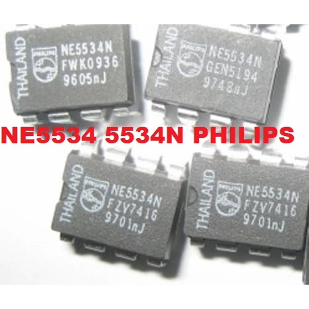 [Promo] IC NE5534 NE5534N NE 5534 DIP IC single Low Noise Op Amp Type 1 Berkualitas