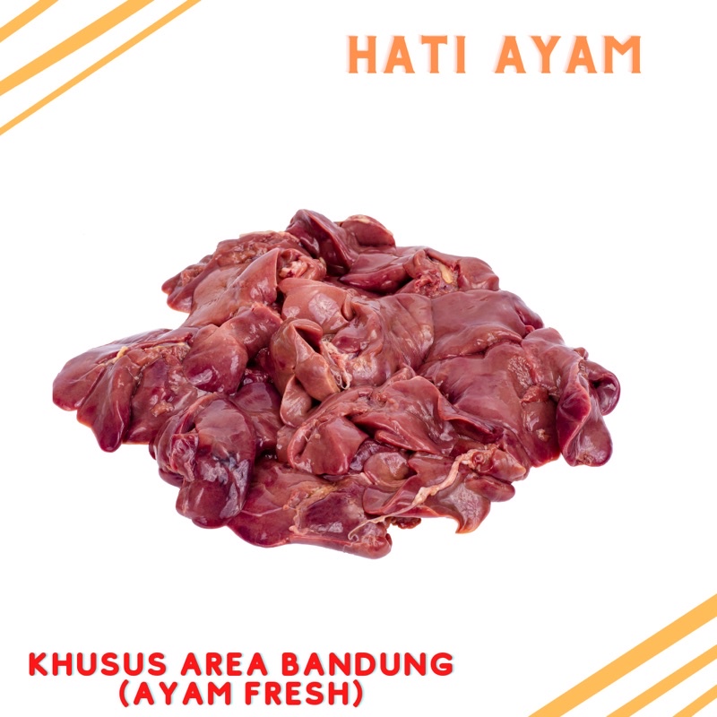 

Hati ati ayam bersih