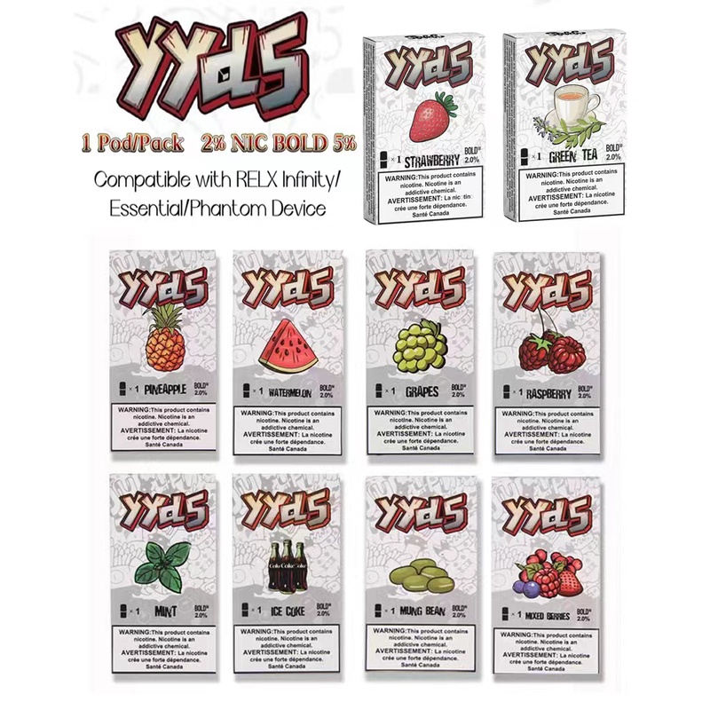 [RELX Pods] The YYDS Pod Compatible with RELX Infinity/Essential Device Vapee(1 Pod/Pack)
