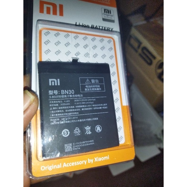 baterai redmi BN 30 / batre xiaomi bn30 new original