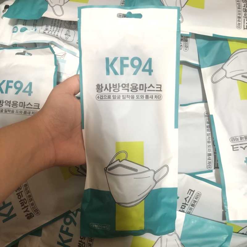 MASKER KOREA KF94 earloop isi 5pcs dan 10pcs