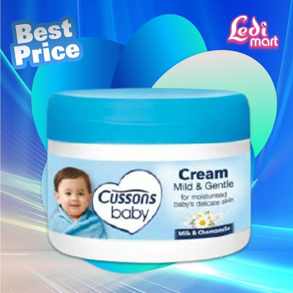 ORIGINAL Cussons Baby Cream 100gr &amp; 50gr / Cusson Krim Bayi / LEDI MART