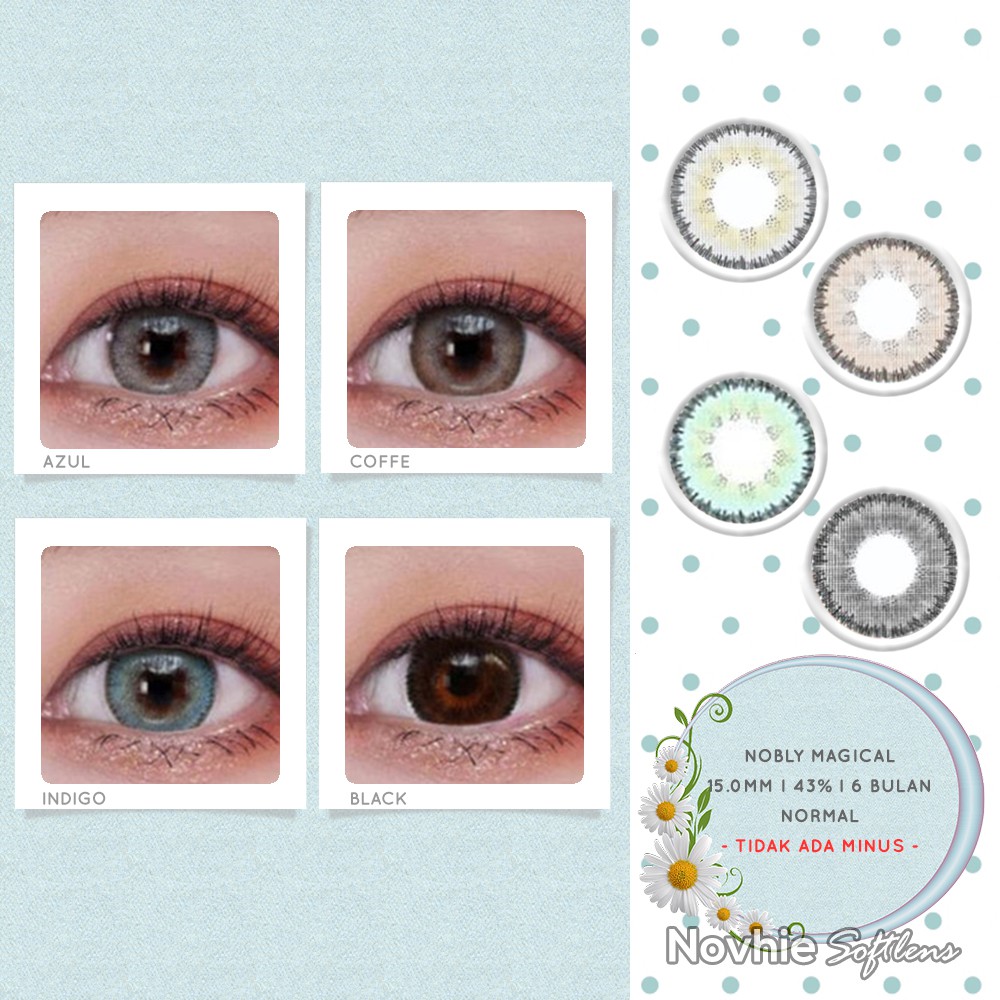 Jual Softlens Nobly Magical Indonesia Shopee Indonesia