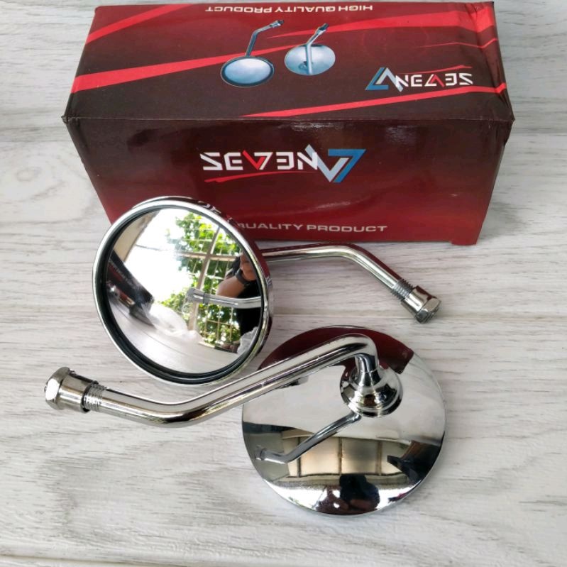 spion motor bulat crom kaca cembung