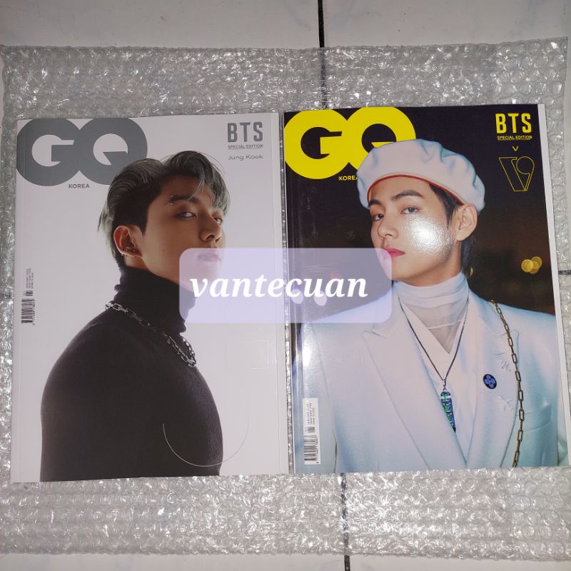 GQ MAGAZINE BTS Jungkook Taehyung