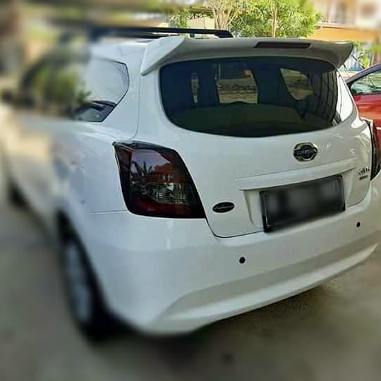 Spoiler Datsun go Plus pakai Lampu