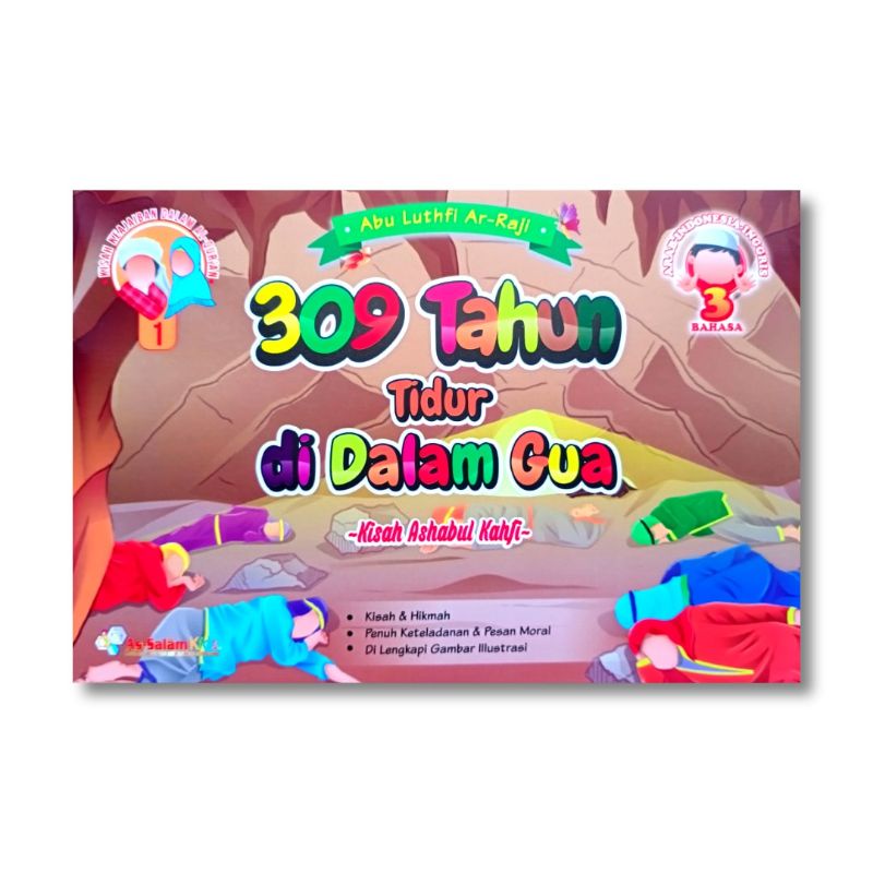Buku Cerita Anak Ashabul Kahfi