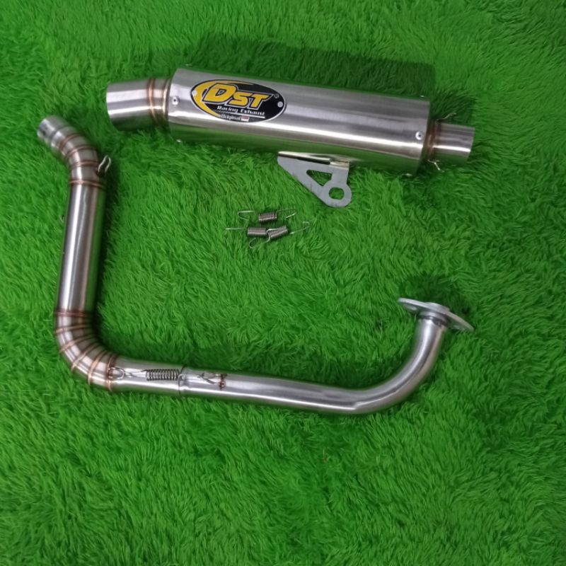 KNALPOT CORONG DST COBRA AEROX NMAX PCX VARIO INLET 38MM FREE LASER NAMA
