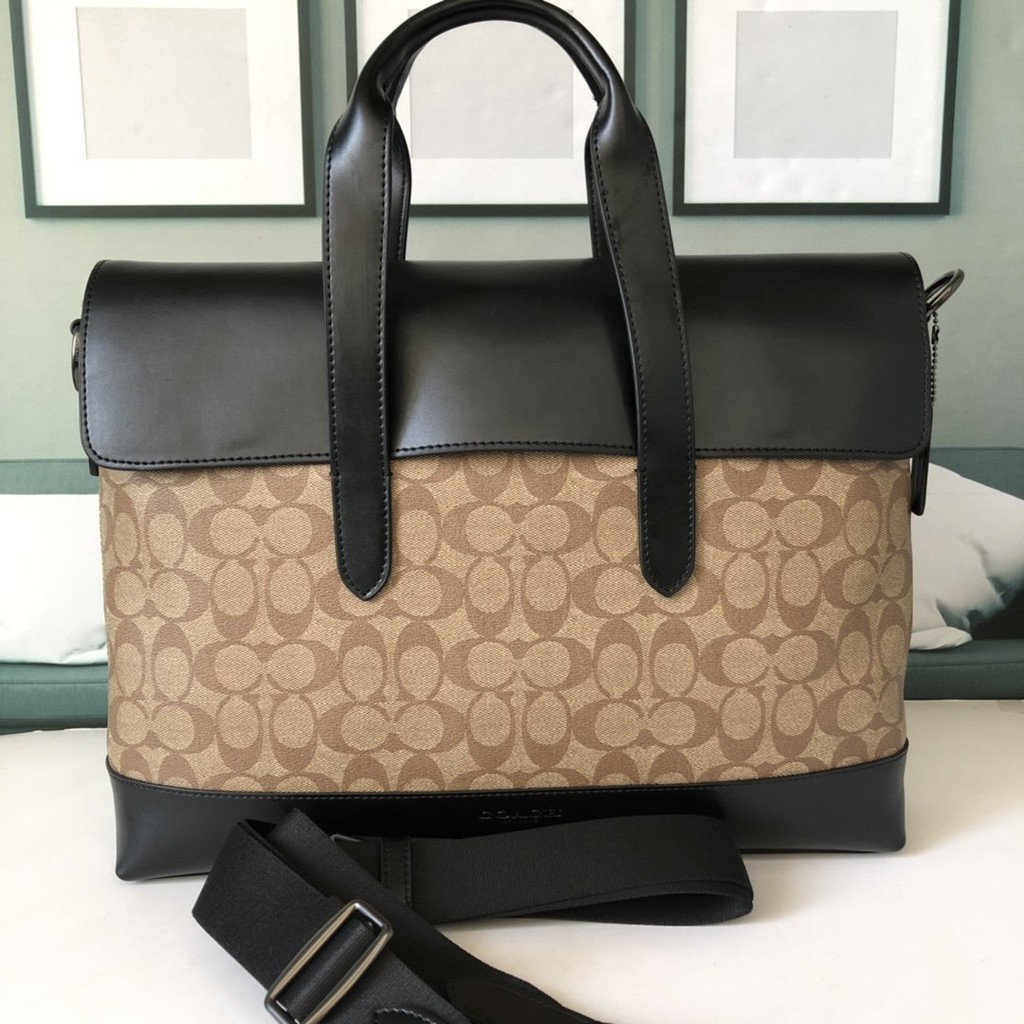 coach men's tote bag