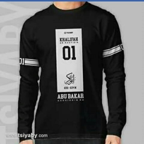 BAJU KAOS MUSLIM LENGAN PANJANG  - BAJU ISLAM - BAJU PALESTINE - BAJU TAUHID - BAJU HIJRAH