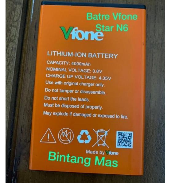 CR.12739 ‑ baterai Hp Vfone Star N6 Original