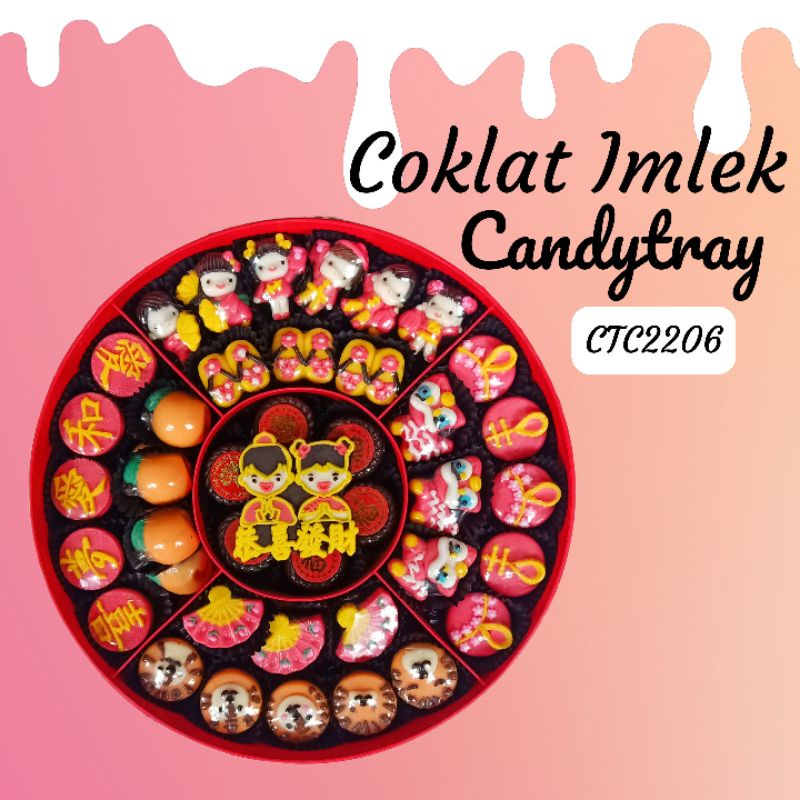 

CTC2206 coklat hampers sincia Imlek shio macan hampers goodiebag angpao kado lunar new year 2022