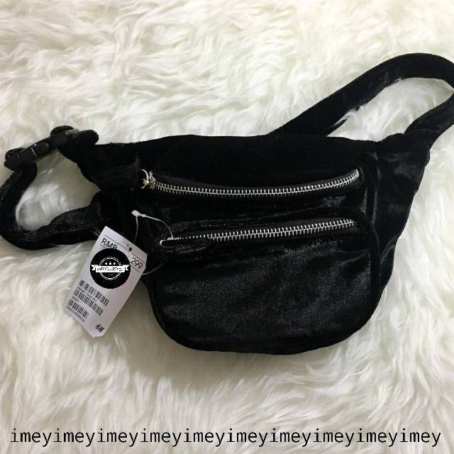 Waistbag cidot0607 suwed /waisbag swide/tas pinggang bahan bludru