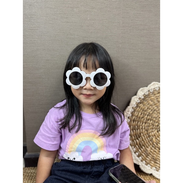 Kacamata anak/Kacamata Vintage 1-7 tahun-KA66 WHITE