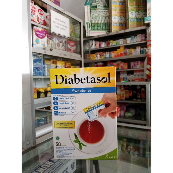 DIABETASOL SWEETENER @50 SACHET ED 02/2024