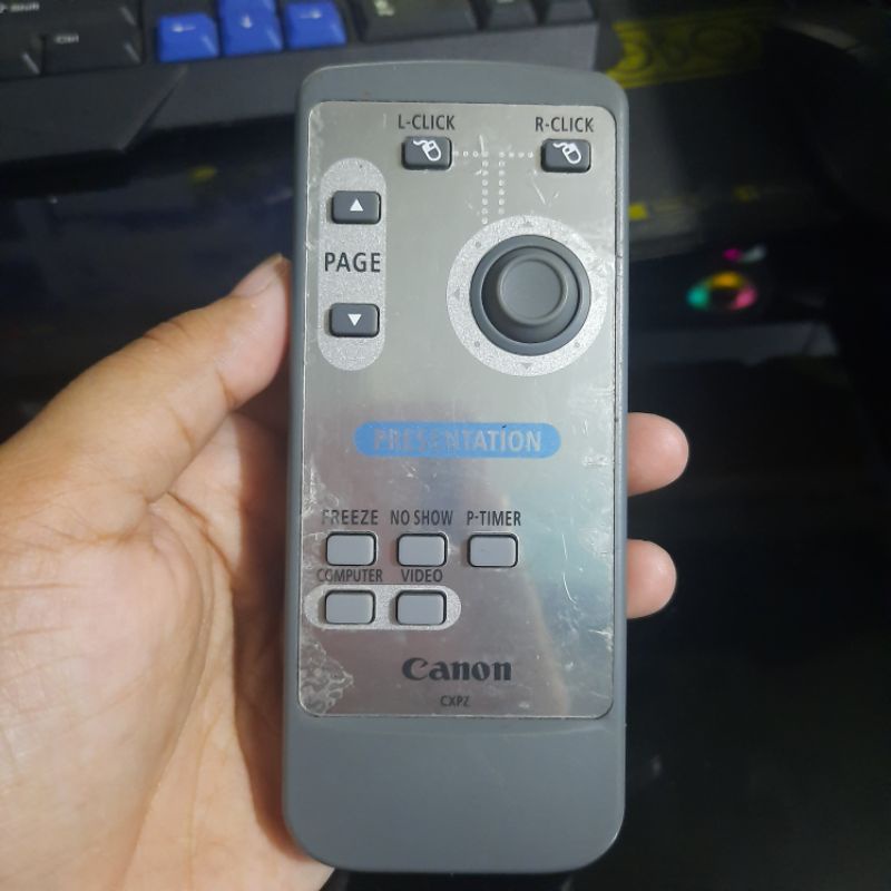 REMOTE REMOT PROYEKTOR PROJECTOR CANON CXPZ ORIGINAL ASLI