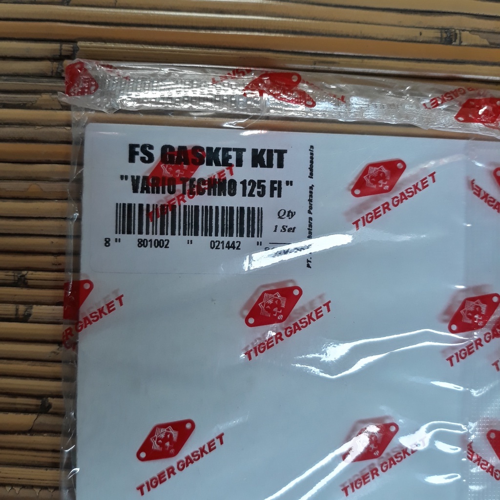 Fullset Gasket Kit Full Set Packing Paking Komplit Honda Vario Techno 125 Fi