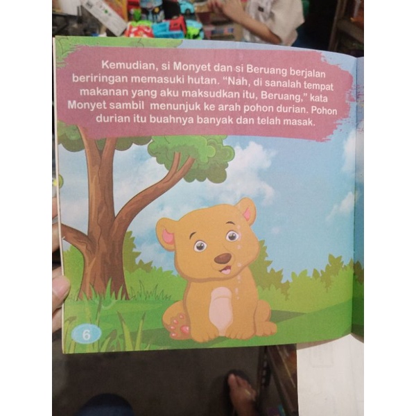 Buku Seri Fabel Inspiratif Tuan Beruang &amp; Monyet (19×19cm)