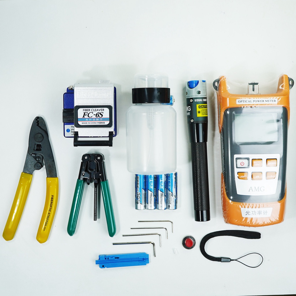 FTTH KIT / FIBER OPTIC TOOLKIT LENGKAP OPM VPL