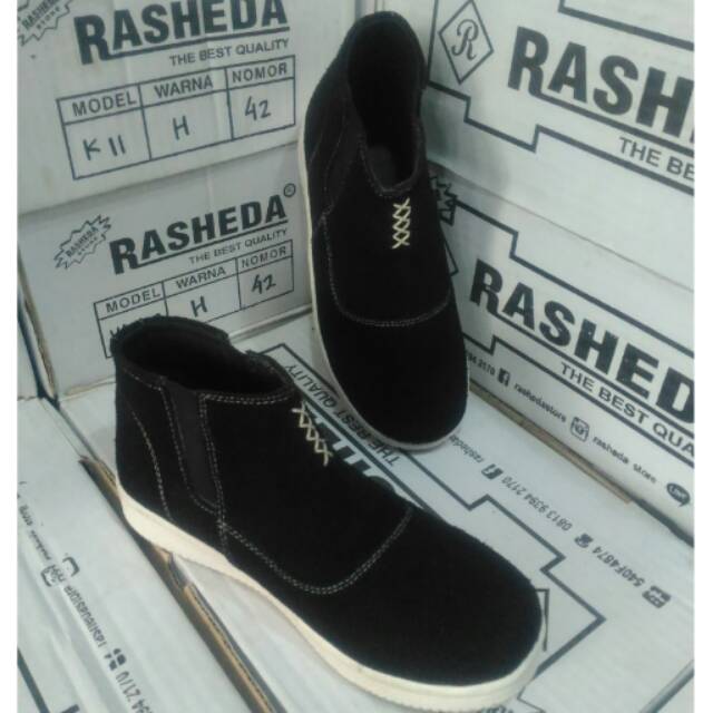 SEPATU BOOT ANAK KULIT ASLI RASHEDA A 04 SP