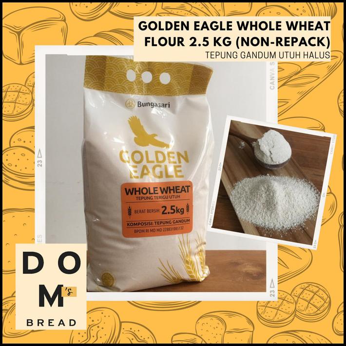 

Golden Eagle Tepung Gandum Halus (Whole Wheat) - 2.5 Kg