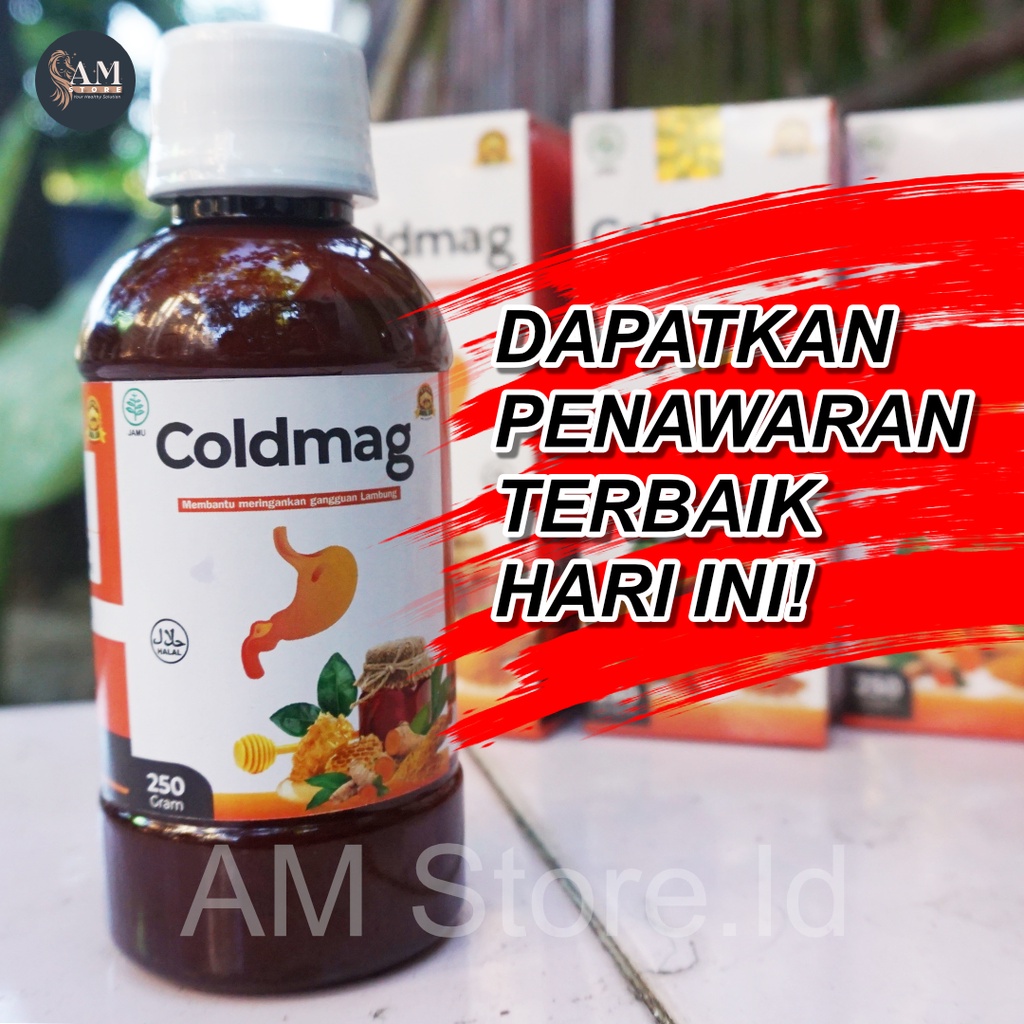 3.15 SALE !!! COLDMAG/ OBAT MAAG KRONIS/ OBAT ASAM LAMBUNG/ MADU-3