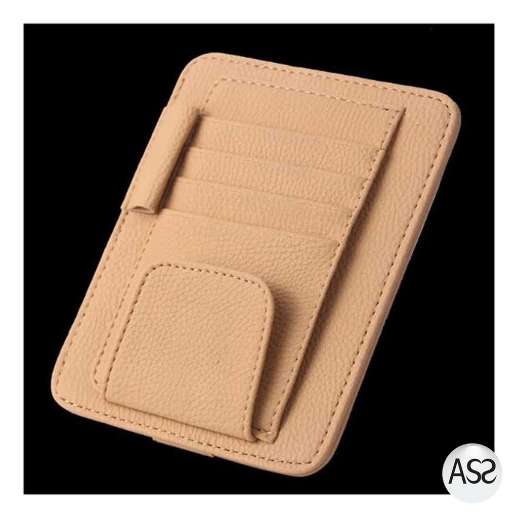 ASS Shop - POSSBAY Dompet Kartu Mobil Car Sun Visor Holder - CP04740