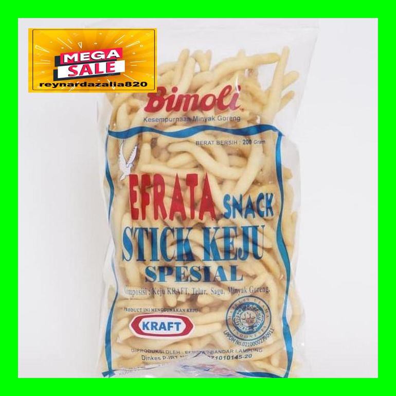 

Chrnar Efrata Stick Keju Kraft Lampung Cheese Stick 200Gram Chch50D