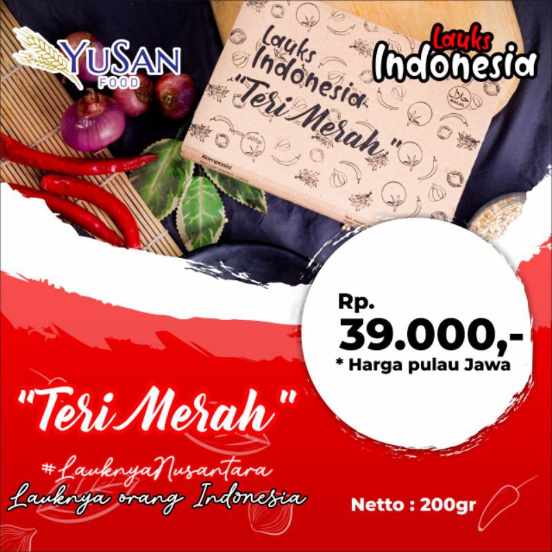 

Teri Merah Kemasan