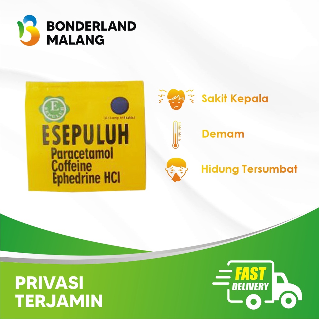 ESEPULUH 1STRIP @4TABLET