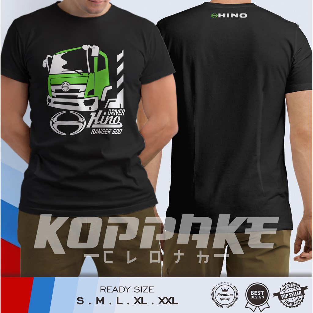Kaos Mobil Hino Ranger 500 Driver Baju Otomotif
