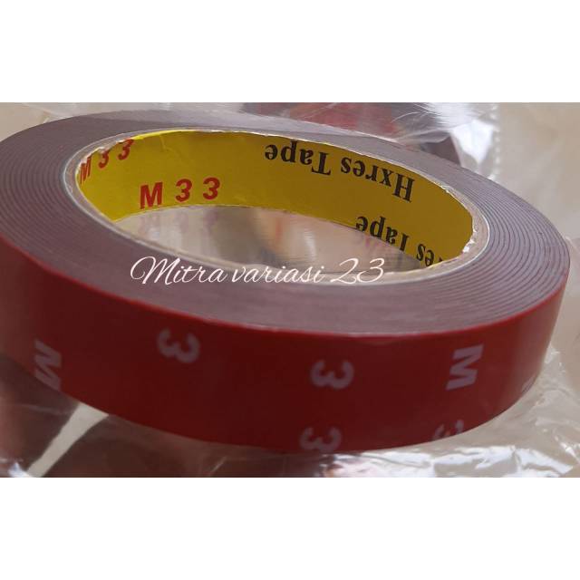 Double tape merah 20mm akrilik double tape pe foam super kuat