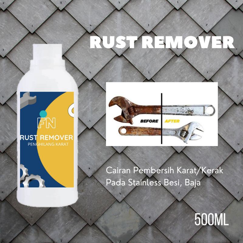 Rust Remover Pembersih Penghilang Karat Kerak Besi Panci Wajan Chrome Polish