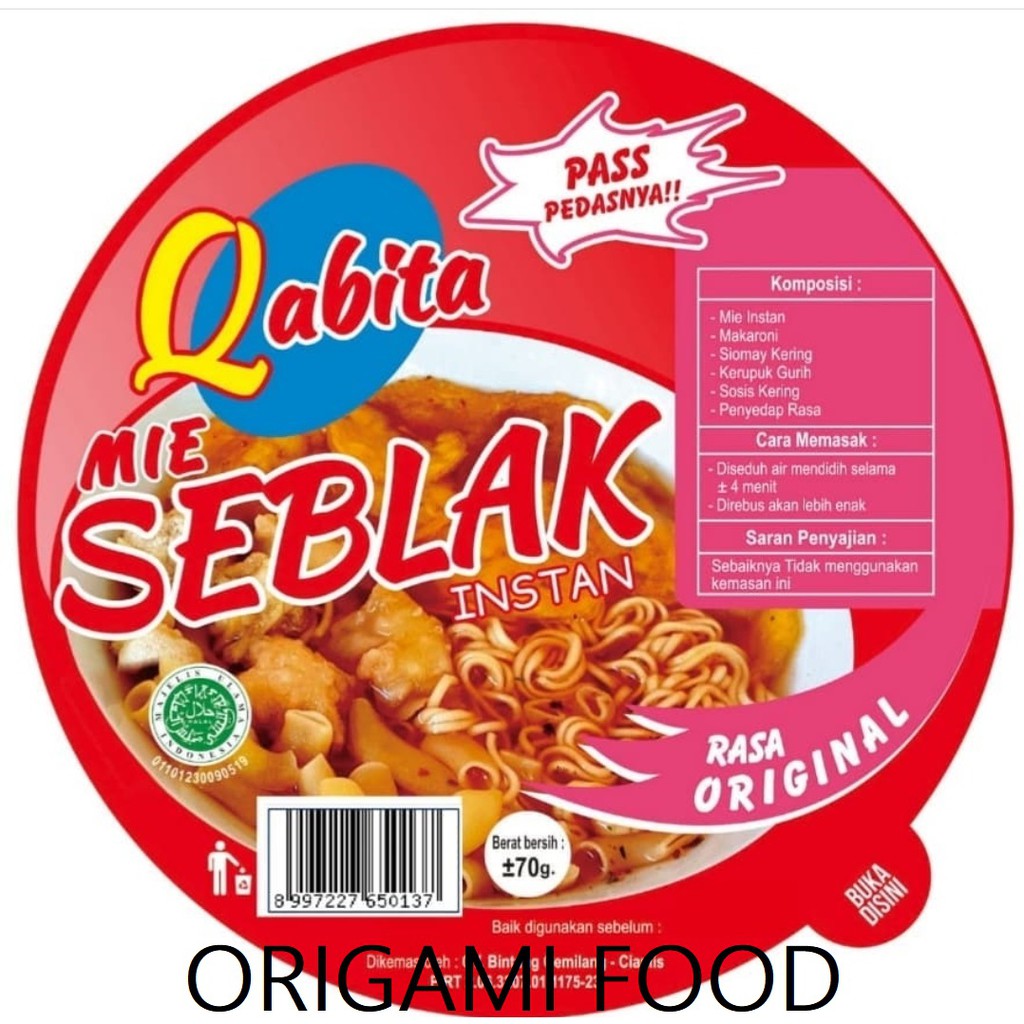 

Seblak Mie Qabita Original