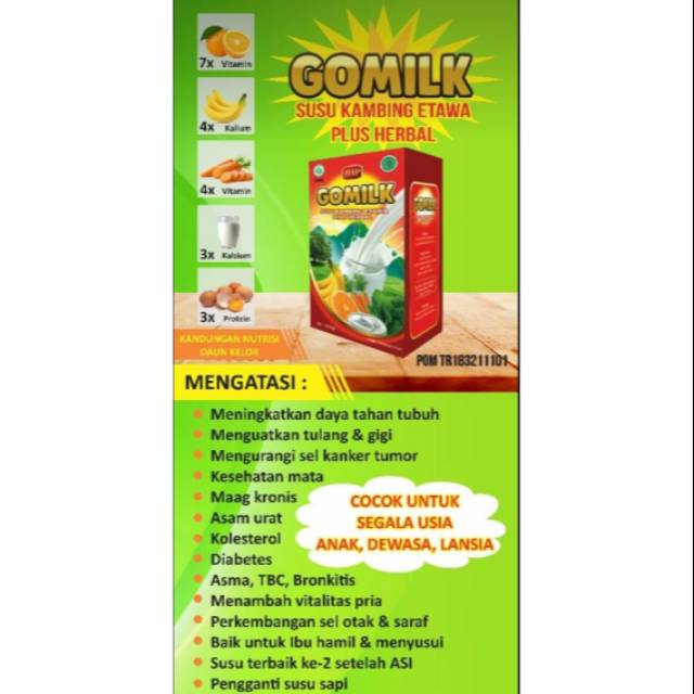 

Susu Kambing Etawa Gomilk